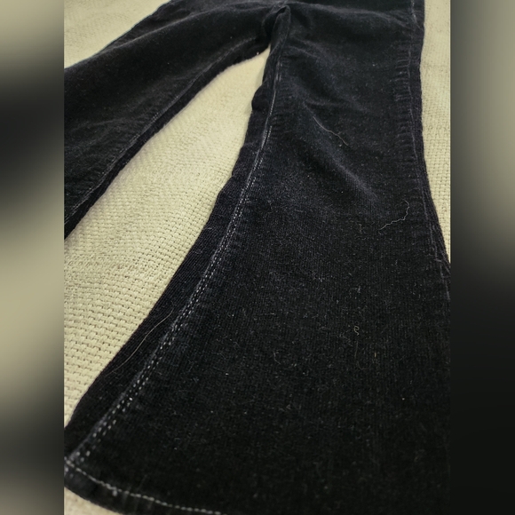 Levi's Fit and Flare Black Corduroy Pants Girls Size 5 - Picture 4 of 6